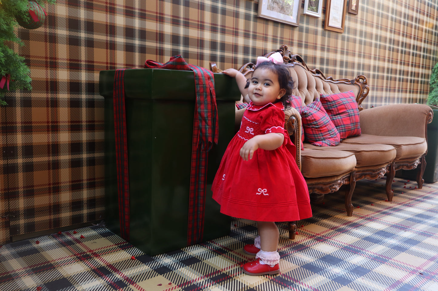 Ruby Bows Dress