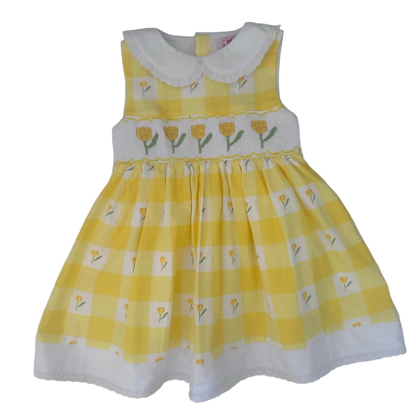 Sunny Tulip Smock Dress