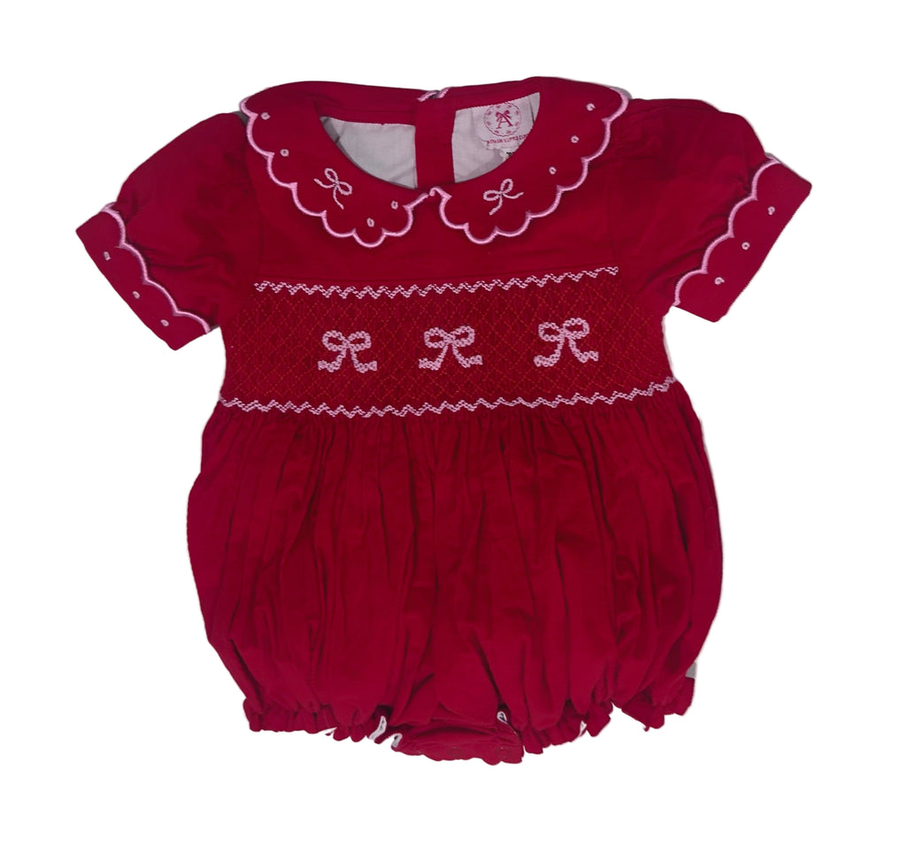 Ruby Bows Romper