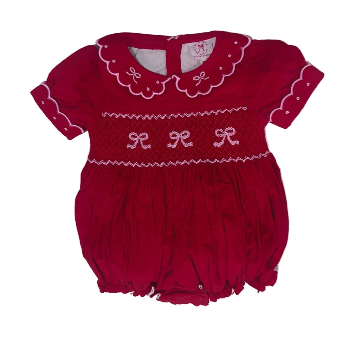 Ruby Bows Romper
