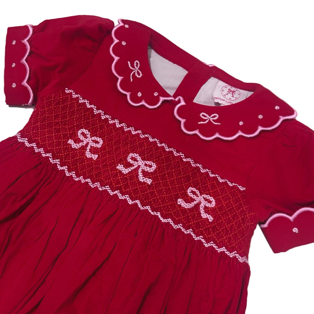 Ruby Bows Romper