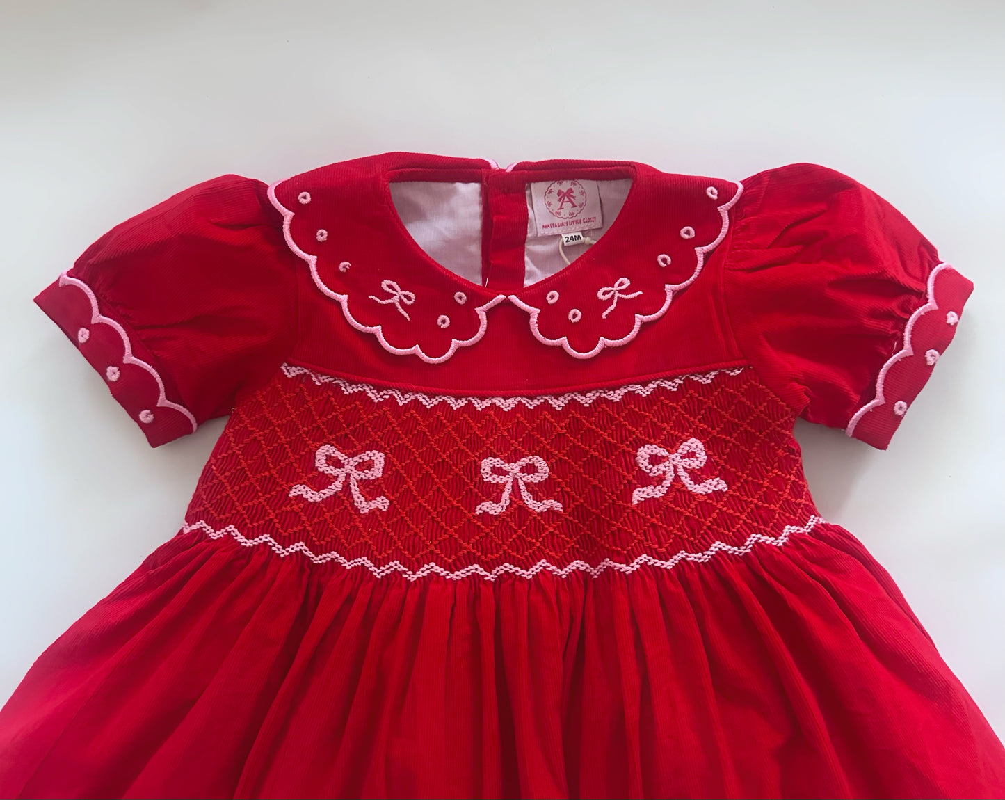 Ruby Bows Dress