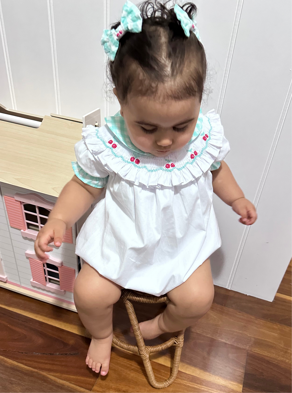 Cherry Blossom Romper