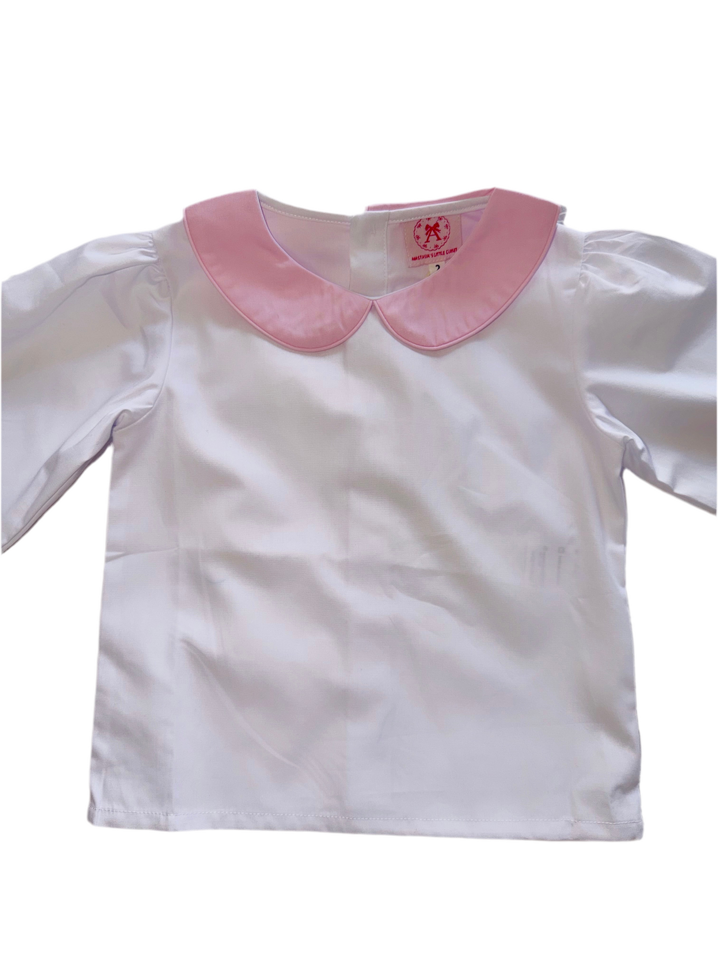 Rose Trim Blouse