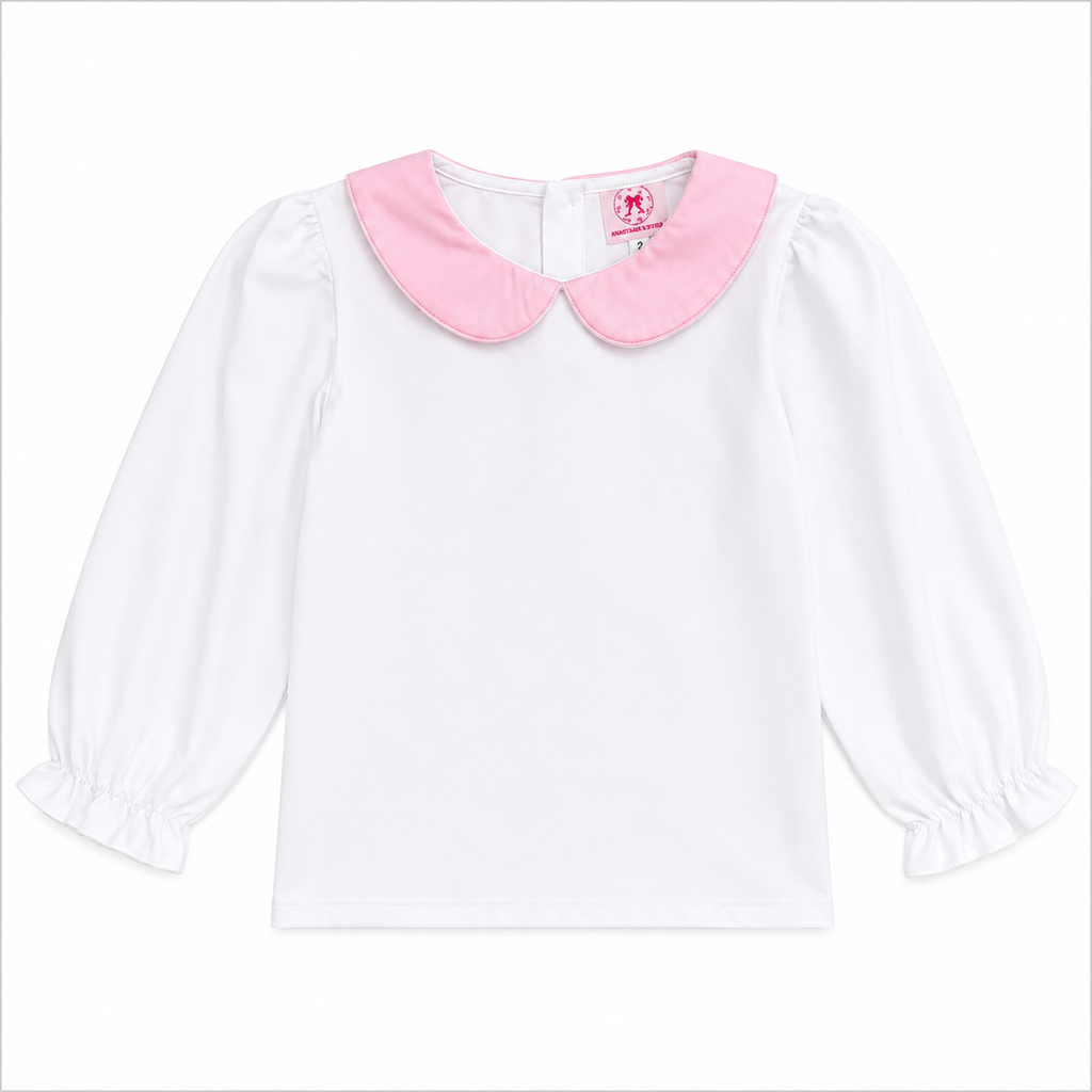 Rose Trim Blouse
