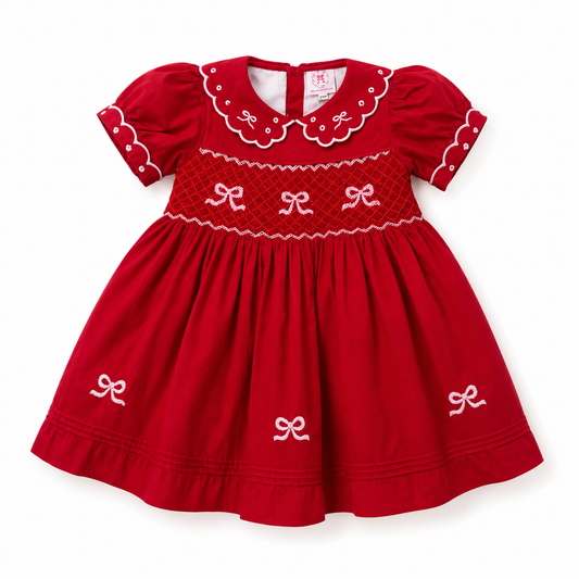 Ruby Bows Dress