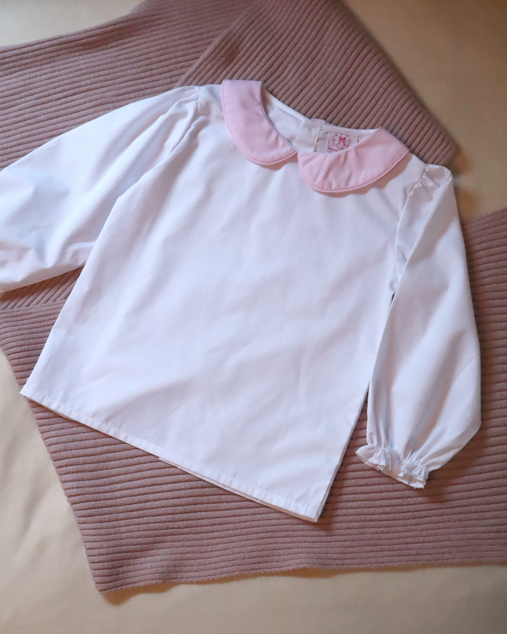 Rose Trim Blouse