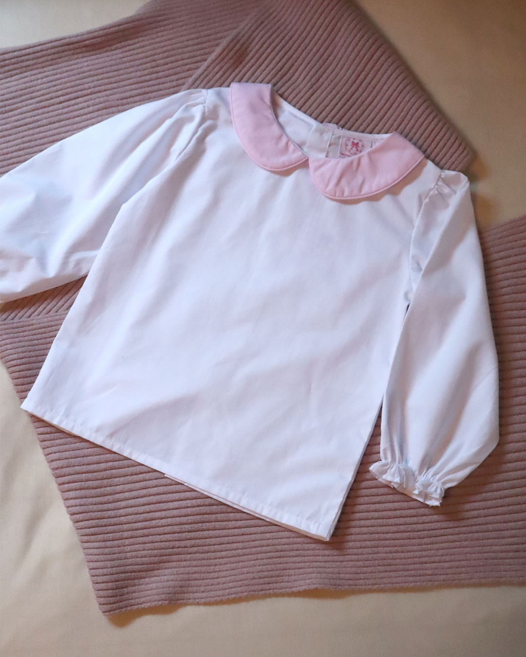 Rose Trim Blouse